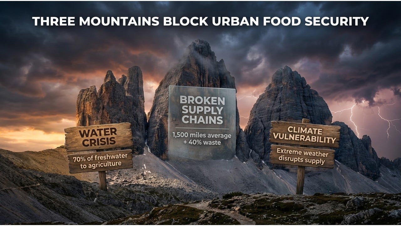 Creative Mode example — Urban Food Security